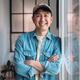 Portrait of a happy chinese casual businessman at home Portrait of a happy chinese casual businessman at home - PhotoDune Item for Sale
