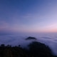View landscape sea of fog with sunrise ray. View landscape sea of fog with sunrise ray. - PhotoDune Item for Sale