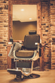 Client's chair in barber shop Client's chair in barber shop - PhotoDune Item for Sale