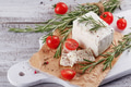 Fresh feta cheese with rosemary Fresh feta cheese with rosemary - PhotoDune Item for Sale