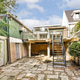Modern Outdoor Space with Stairs and Greenery Modern Outdoor Space with Stairs and Greenery - PhotoDune Item for Sale