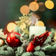 Christmas and New Year's concept, interior details bokeh effect Christmas and New Year's concept, interior details bokeh effect - PhotoDune Item for Sale