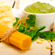 Italian traditional basil pesto pasta ingredients Italian traditional basil pesto pasta ingredients - PhotoDune Item for Sale