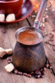 Cezve with Hot Coffee Cezve with Hot Coffee - PhotoDune Item for Sale