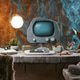 Prehistoric office desk and computer made of stone Prehistoric office desk and computer made of stone - PhotoDune Item for Sale