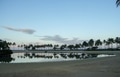 Palm trees reflected on the water are the beach during a beautiful sunrise in Hawaii USA Palm trees reflected on the water are the beach during a beautiful sunrise in Hawaii USA - PhotoDune Item for Sale