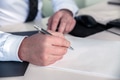 Close up of businessman signing a contract. Business concept Close up of businessman signing a contract. Business concept - PhotoDune Item for Sale
