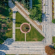 geometric park alleys and flower beds geometric park alleys and flower beds - PhotoDune Item for Sale
