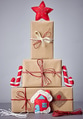 Gift boxes handcraft stack, Christmas decorations Gift boxes handcraft stack, Christmas decorations - PhotoDune Item for Sale