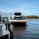 Creative abstract image of a Waterbus ferry in Dordrecht Creative abstract image of a Waterbus ferry in Dordrecht - PhotoDune Item for Sale