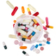 Can of pills from above vertical Can of pills from above vertical - PhotoDune Item for Sale