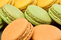 Macarons, french dessert, background. Food closeup Macarons, french dessert, background. Food closeup - PhotoDune Item for Sale