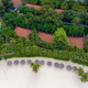 Aerial tropical resort beach Aerial tropical resort beach - PhotoDune Item for Sale