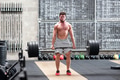 Crossfit athlete doing a deadlift Crossfit athlete doing a deadlift - PhotoDune Item for Sale