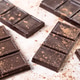 Assortment of white, milk and dark chocolate pieces Assortment of white, milk and dark chocolate pieces - PhotoDune Item for Sale