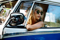 Woman Sitting in Front Seat of The Car Road Trip Travel Woman Sitting in Front Seat of The Car Road Trip Travel - PhotoDune Item for Sale