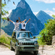 Exploring the stunning landscapes of Saint Lucia in a carefree adventure Exploring the stunning landscapes of Saint Lucia in a carefree adventure - PhotoDune Item for Sale