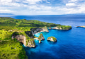 Summer seascape from air. Atuh beach, Nusa Penida, Bali, Indonesia. Summer seascape from air. Atuh beach, Nusa Penida, Bali, Indonesia. - PhotoDune Item for Sale