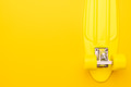 Skateboard On Yellow Background Skateboard On Yellow Background - PhotoDune Item for Sale