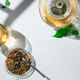 Genmaicha green tea, Torii gates shadow, white Genmaicha green tea, Torii gates shadow, white - PhotoDune Item for Sale