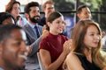 Audience applauding at a business seminar, close up Audience applauding at a business seminar, close up - PhotoDune Item for Sale