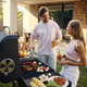 Friends enjoying summer barbecue party in backyard Friends enjoying summer barbecue party in backyard - PhotoDune Item for Sale