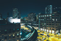 Chicago Night Train Rush Chicago Night Train Rush - PhotoDune Item for Sale
