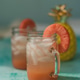 Pink summer drinks with pink pineapple Pink summer drinks with pink pineapple - PhotoDune Item for Sale