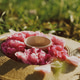 straw hat, roses and a cup of tea straw hat, roses and a cup of tea - PhotoDune Item for Sale
