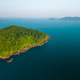 Aerial view of Bang Bao fishing village and pier, Ko Chang island, Thailand. Aerial view of Bang Bao fishing village and pier, Ko Chang island, Thailand. - PhotoDune Item for Sale