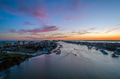 Aerial view of Perdido Key Beach at sunset Aerial view of Perdido Key Beach at sunset - PhotoDune Item for Sale