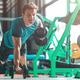 Be fit for your better life. Young man in sportswear exercising indoors. Be fit for your better life. Young man in sportswear exercising indoors. - PhotoDune Item for Sale