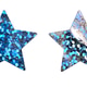 Blue and Silver Glitter Star Stickers with Light Reflection and Surface Imperfections Blue and Silver Glitter Star Stickers with Light Reflection and Surface Imperfections - PhotoDune Item for Sale