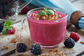 Blackberry and Raspberry Smoothie, Detox Yogurt or Milkshake Blackberry and Raspberry Smoothie, Detox Yogurt or Milkshake - PhotoDune Item for Sale