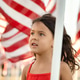 Summer portrait of child with American flags on a Memorial Day, USA National holiday Summer portrait of child with American flags on a Memorial Day, USA National holiday - PhotoDune Item for Sale