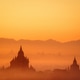 Ancient Buddhist Temples of Bagan Kingdom at sunrise. Myanmar (Burma) Ancient Buddhist Temples of Bagan Kingdom at sunrise. Myanmar (Burma) - PhotoDune Item for Sale