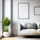 Minimal Frame Mockup with modern minimal bright interior. Frames 4:5 and 1:1 aspect ratio. Minimal Frame Mockup with modern minimal bright interior. Frames 4:5 and 1:1 aspect ratio. - PhotoDune Item for Sale