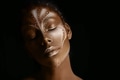 Art photo of Africal woman with tribal ethnic paintings on her face Art photo of Africal woman with tribal ethnic paintings on her face - PhotoDune Item for Sale