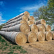A large pile of bales of hay A large pile of bales of hay - PhotoDune Item for Sale