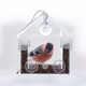 Bullfinch in a Transparent Window Feeder Bullfinch in a Transparent Window Feeder - PhotoDune Item for Sale