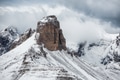 Tre Cime di Lavaredo, Dolomite Alps, Italy. Beautiful natural landscape in the winter time. Tre Cime di Lavaredo, Dolomite Alps, Italy. Beautiful natural landscape in the winter time. - PhotoDune Item for Sale
