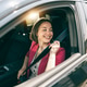 Woman Adjust Seatbelt Woman Adjust Seatbelt - PhotoDune Item for Sale
