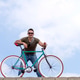 Urban man wearing sunglasses on a cloudscape Urban man wearing sunglasses on a cloudscape - PhotoDune Item for Sale