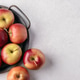 Fresh Red Apples in a Rustic Metal Tray Fresh Red Apples in a Rustic Metal Tray - PhotoDune Item for Sale