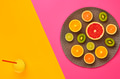 Fashion Summer Tropical fruit. Minimal Art Concept Fashion Summer Tropical fruit. Minimal Art Concept - PhotoDune Item for Sale