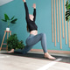 woman practicing yoga doing Ashva Sanchalasana exercise woman practicing yoga doing Ashva Sanchalasana exercise - PhotoDune Item for Sale