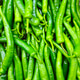 Green peppers in basket, Natural food background Green peppers in basket, Natural food background - PhotoDune Item for Sale
