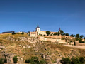Landscape view of historic architecture on a hill in the ancient city of Toledo. Spain. Landscape view of historic architecture on a hill in the ancient city of Toledo. Spain. - PhotoDune Item for Sale