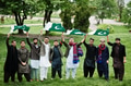 Group of pakistani man wearing traditional clothes salwar kameez or kurta with Pakistan flags. Group of pakistani man wearing traditional clothes salwar kameez or kurta with Pakistan flags. - PhotoDune Item for Sale