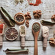 Spices on a wooden background Spices on a wooden background - PhotoDune Item for Sale